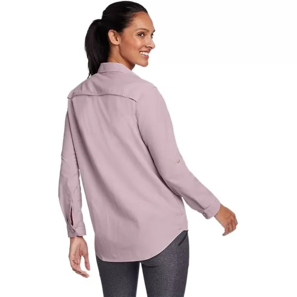 Eddie Bauer Womens Mountain Ripstop LongSleeve ShirtPlus Dusty Iris