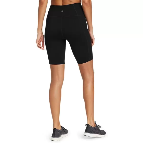 Eddie Bauer Womens Movement Lux Biker ShortsBlack