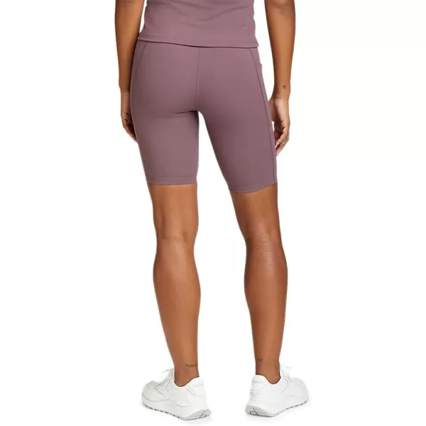 Eddie Bauer Womens Movement Lux Biker ShortsDusty Violet