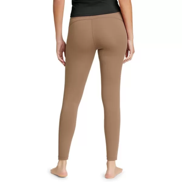 Eddie Bauer Womens Movement Lux HighRise 78Length LeggingsTall Antique Brown