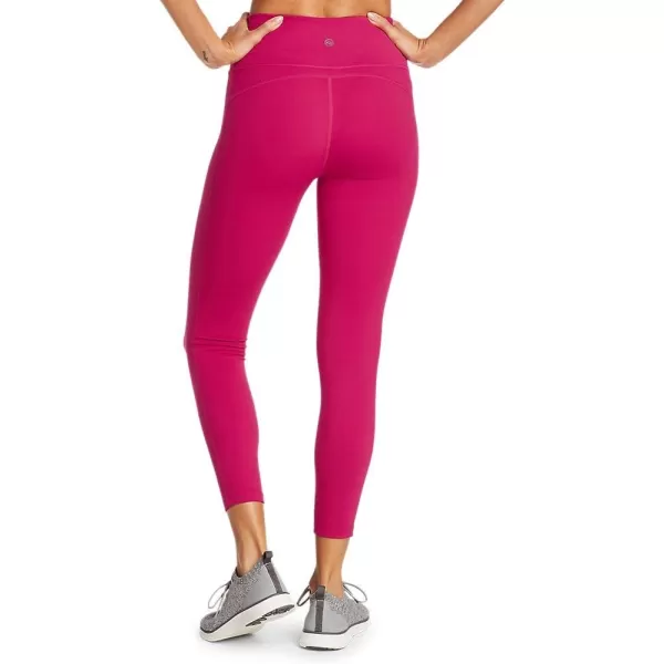 Eddie Bauer Womens Movement Lux HighRise 78Length LeggingsTall Magenta