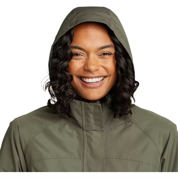 Eddie Bauer Womens Packable Rainfoil JacketPlus Sprig Recycled