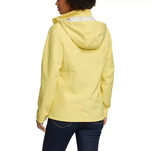 Eddie Bauer Womens Packable Rainfoil JacketRegular Lt Yellow