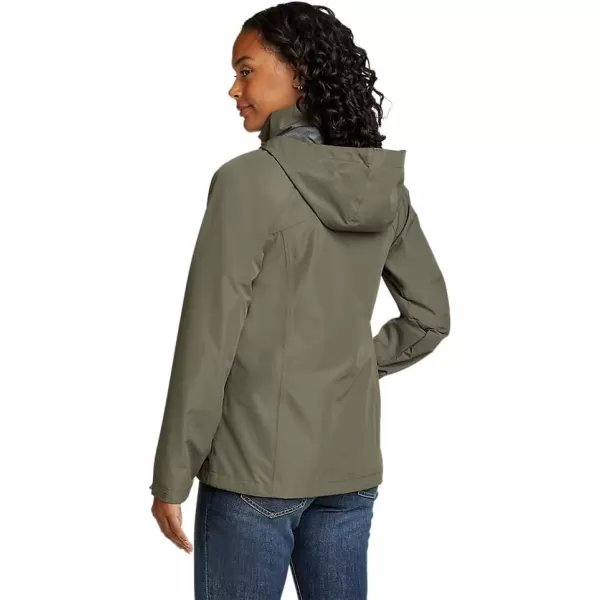 Eddie Bauer Womens Packable Rainfoil JacketRegular Sprig Recycled