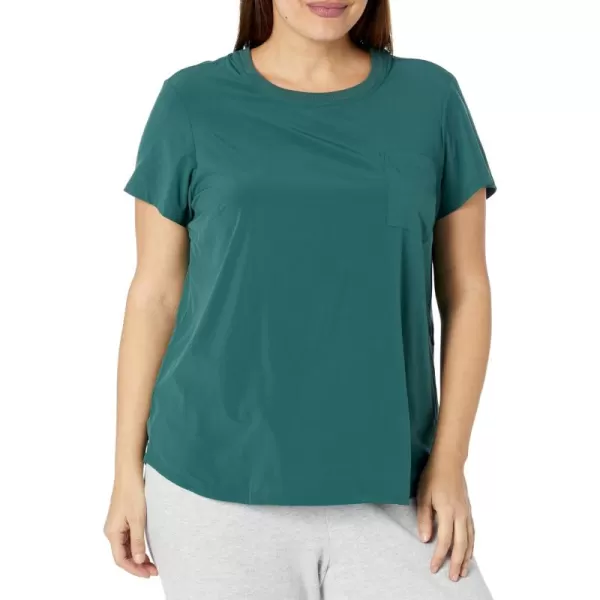 Eddie Bauer Womens Plus Size TeeDk Evergreen