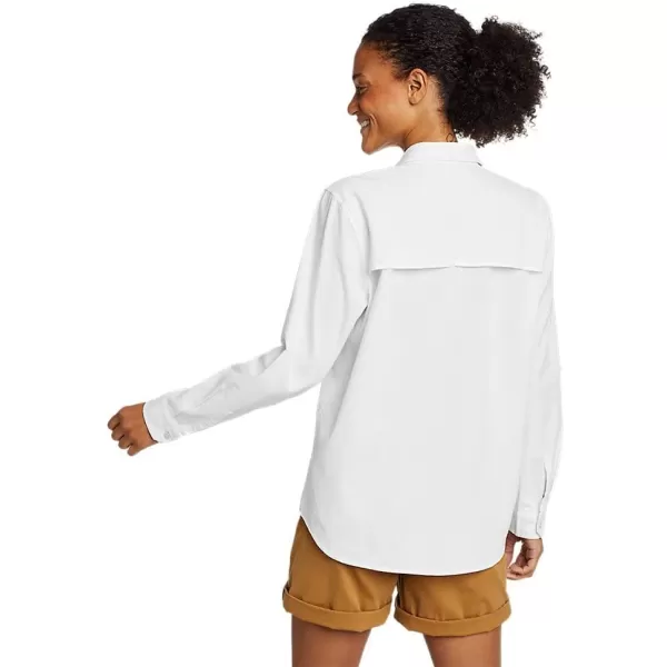 Eddie Bauer Womens Pro Creek LongSleeve ShirtWhite