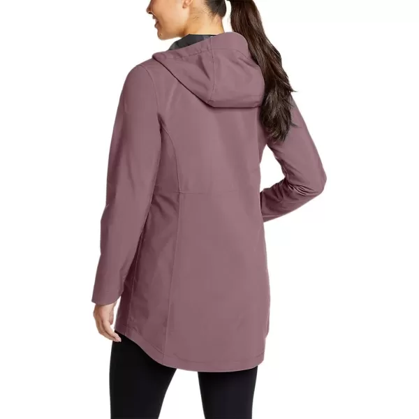 Eddie Bauer Womens RIPPAC Stretch Rain ParkaDusty Violet