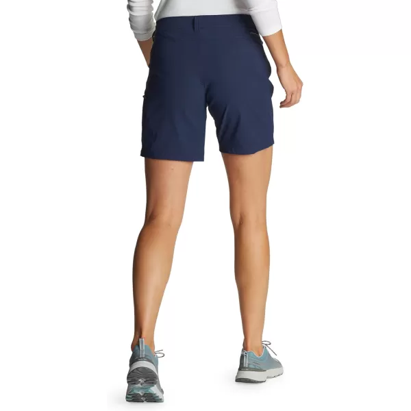 Eddie Bauer Womens Rainier ShortMed Indigo