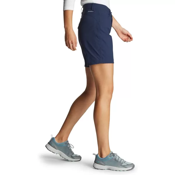 Eddie Bauer Womens Rainier ShortMed Indigo