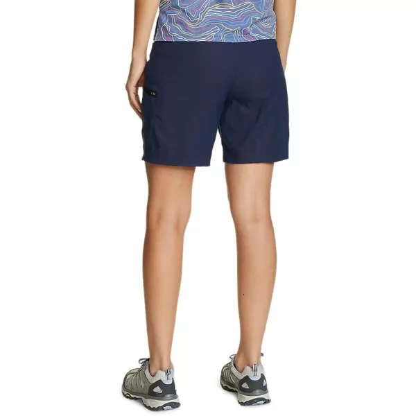 Eddie Bauer Womens Rainier ShortMed Indigo Rainier