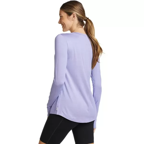 Eddie Bauer Womens Resolution LongSleeve TShirt Wisteria LargeEddie Bauer Womens Resolution LongSleeve TShirt Wisteria Large