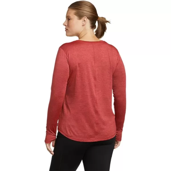 Eddie Bauer Womens Resolution LongSleeve TShirtTerracotta