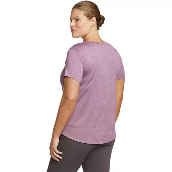 Eddie Bauer Womens Resolution ShortSleeve TShirtDusty Iris