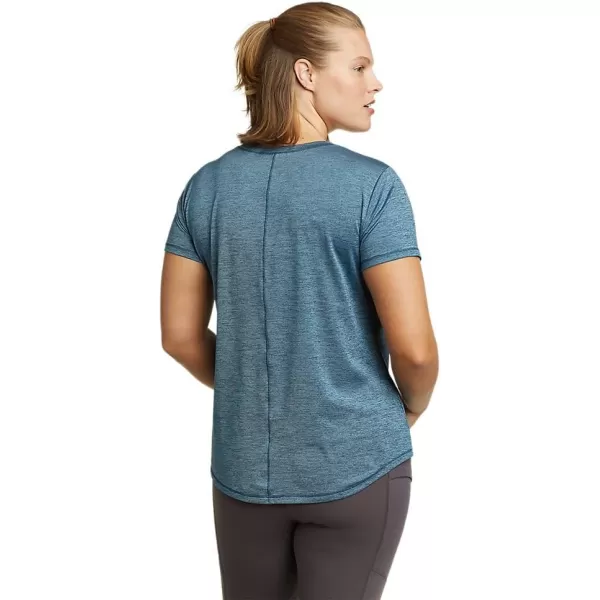 Eddie Bauer Womens Resolution ShortSleeve TShirtPeacock