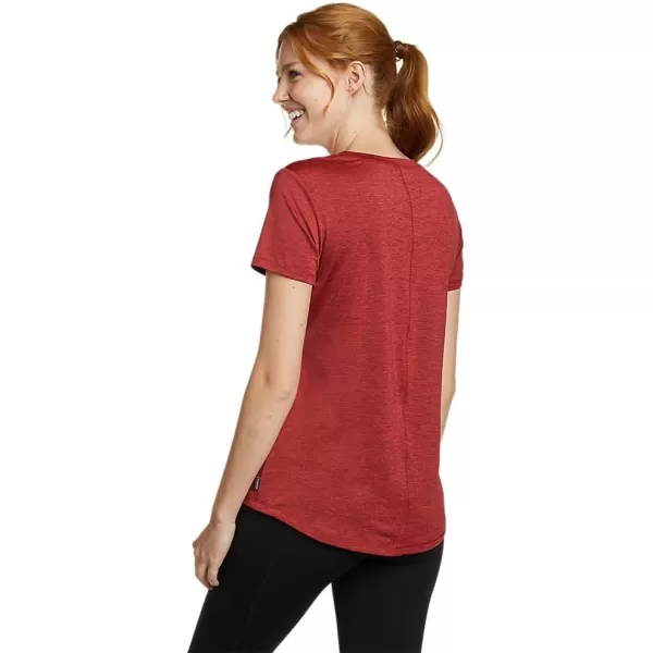 Eddie Bauer Womens Resolution ShortSleeve TShirtTerracotta