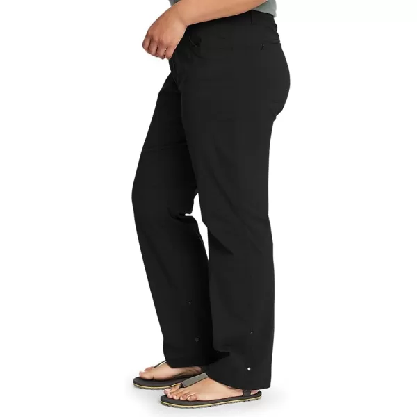 Eddie Bauer Womens Sightscape Horizon Convertible RollUp PantsPlus Size Black