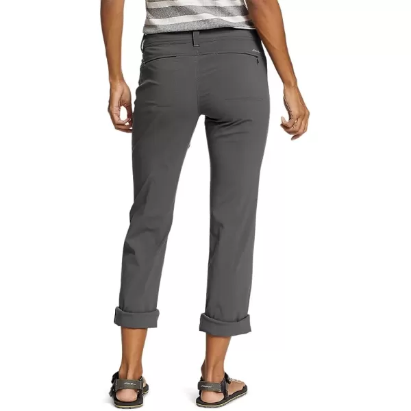 Eddie Bauer Womens Sightscape Horizon Convertible RollUp PantsTall Dark Smoke