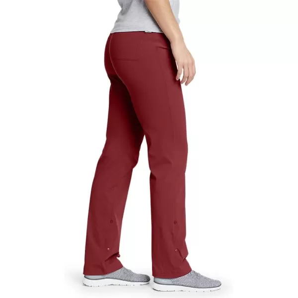 Eddie Bauer Womens Sightscape Horizon Convertible RollUp PantsTall Dusty Red