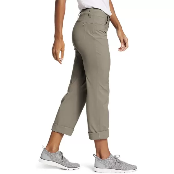 Eddie Bauer Womens Sightscape Horizon Convertible RollUp PantsTall Stone