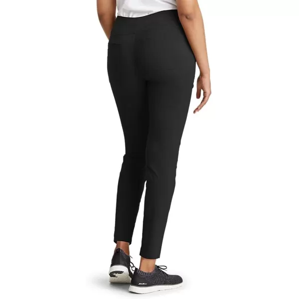 Eddie Bauer Womens Sightscape Horizon Slim Straight Ankle PantsRegular Black