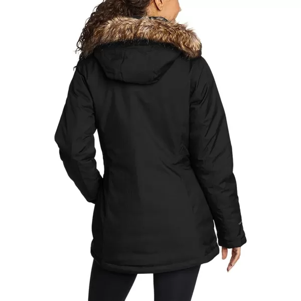 Eddie Bauer Womens Silver Lining Down ParkaBlack