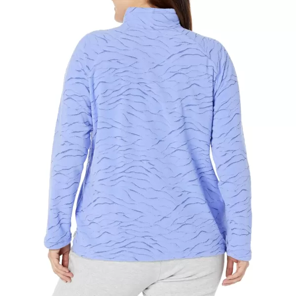 Eddie Bauer Womens Size Quest 14 ZipPrintPlusViola