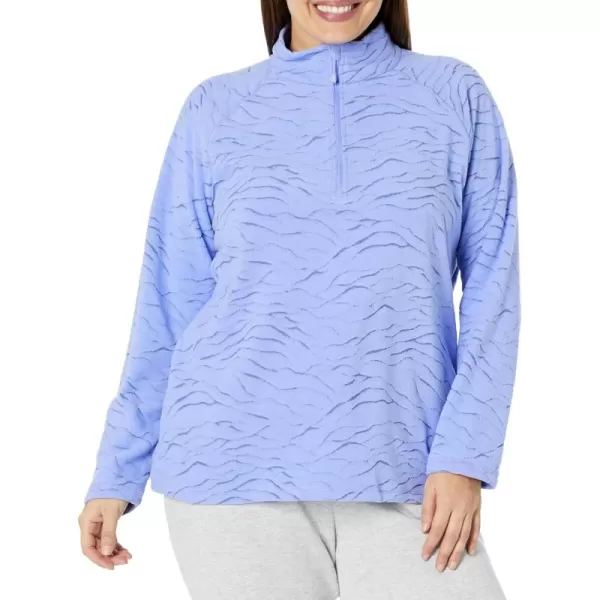 Eddie Bauer Womens Size Quest 14 ZipPrintPlusViola