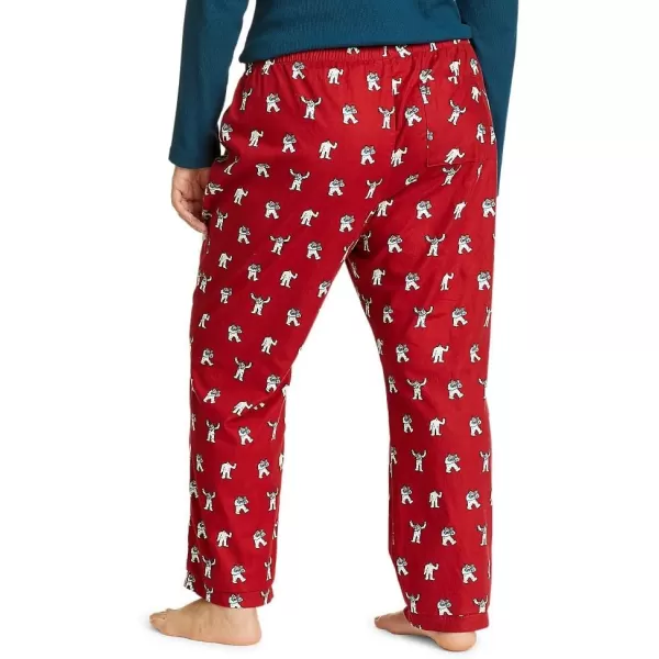 Eddie Bauer Womens Stines Favorite Flannel Sleep PantsPlus Holly Red