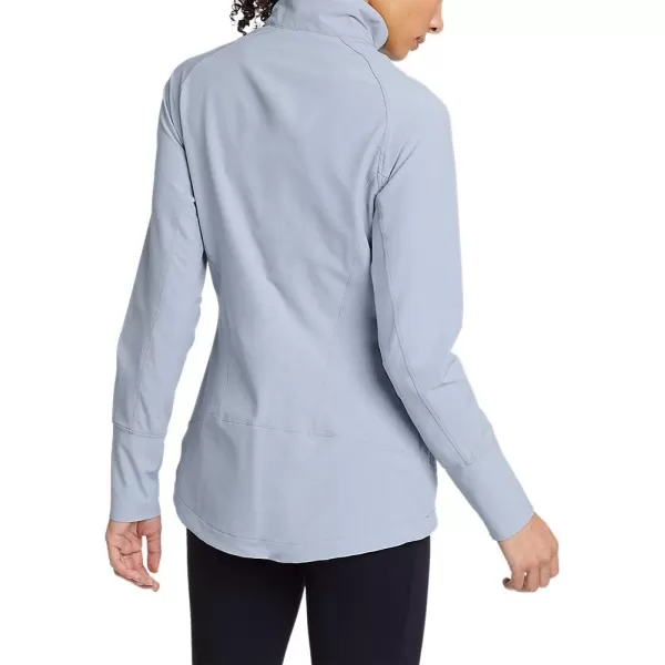 Eddie Bauer Womens Stratify 20 Soft Shell JacketBlue Smoke