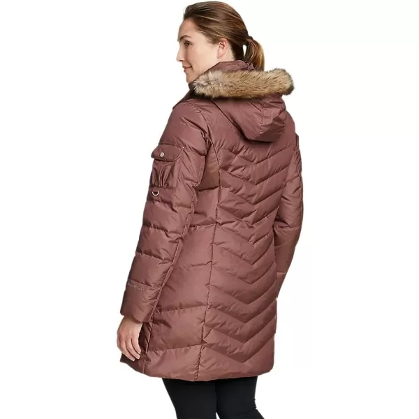 Eddie Bauer Womens Sun Valley Down ParkaPetite Misty Rose