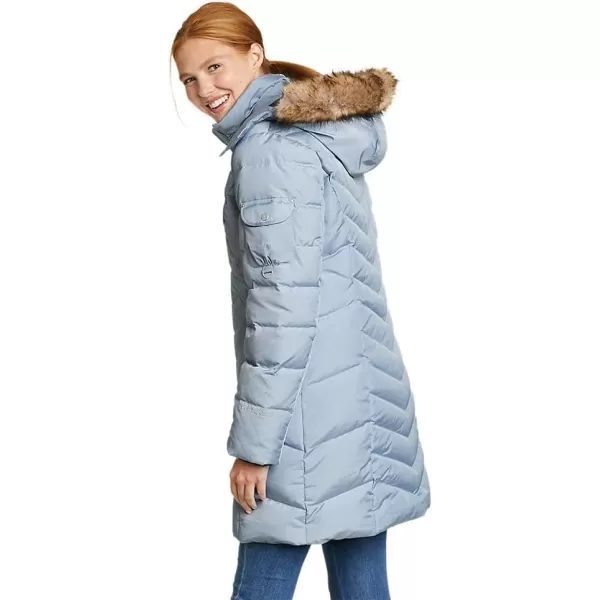 Eddie Bauer Womens Sun Valley Down ParkaPlus Blue Smoke