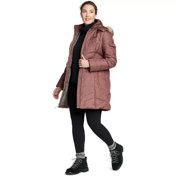 Eddie Bauer Womens Sun Valley Down ParkaRegular Misty Rose
