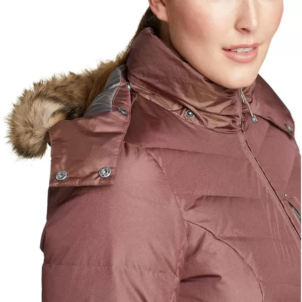 Eddie Bauer Womens Sun Valley Down ParkaRegular Misty Rose