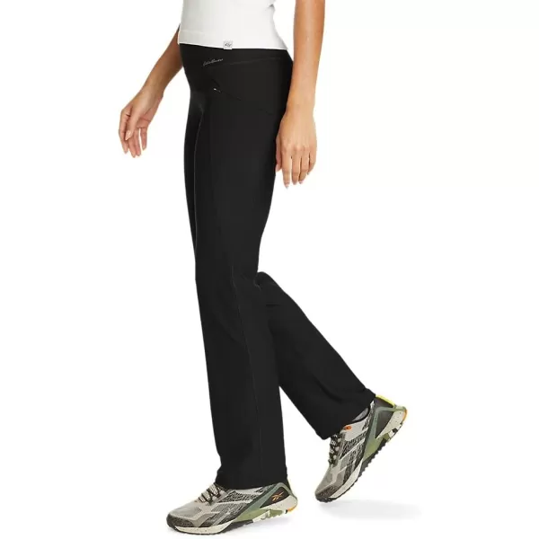 Eddie Bauer Womens Trail Tight Pants  High RisePetite Black