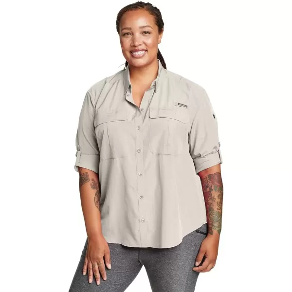 Eddie Bauer Womens UPF Guide LongSleeve ShirtCloud