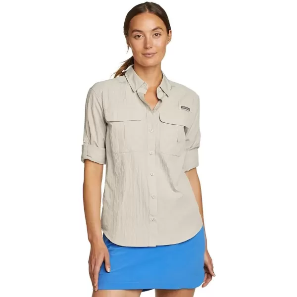 Eddie Bauer Womens UPF Guide LongSleeve ShirtCloud