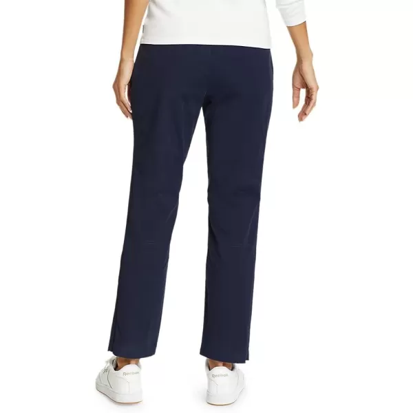 Eddie Bauer Womens Voyager Chino PullOn PantsAtlantic