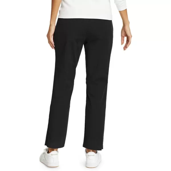 Eddie Bauer Womens Voyager Chino PullOn PantsBlack