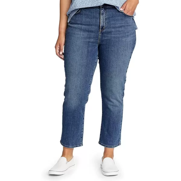 Eddie Bauer Womens Voyager Crop JeansPlus Size Creek