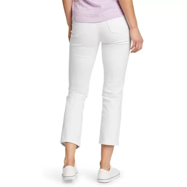 Eddie Bauer Womens Voyager Crop JeansPlus Size White