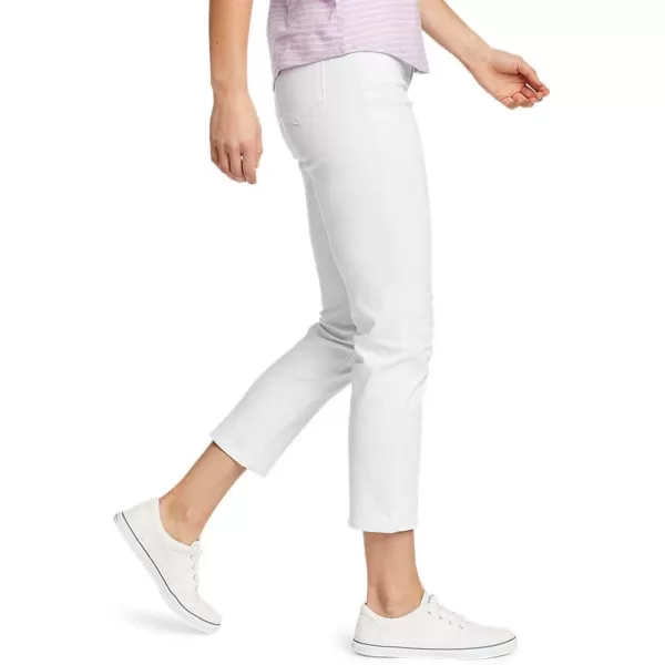 Eddie Bauer Womens Voyager Crop JeansPlus Size White