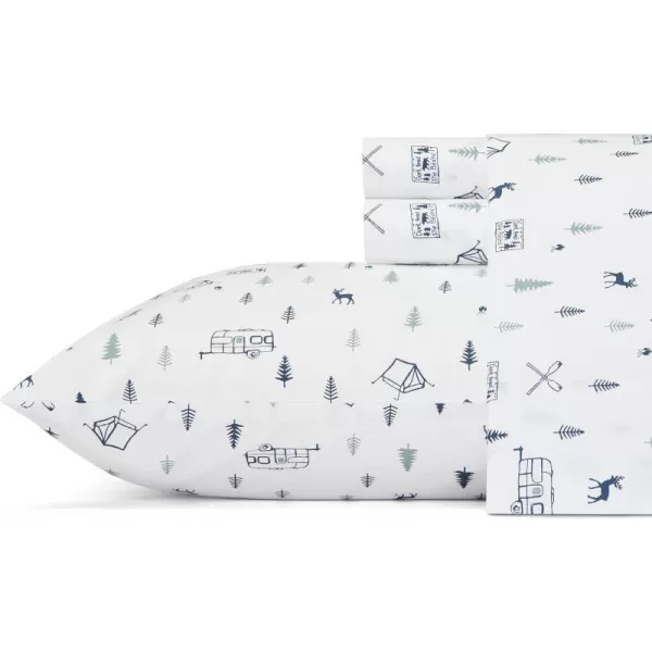 King Campout White/Navy