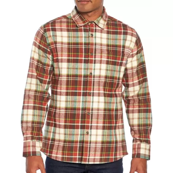 Eddie Bauer Bristol Mens Flannel ShirtMulticolor