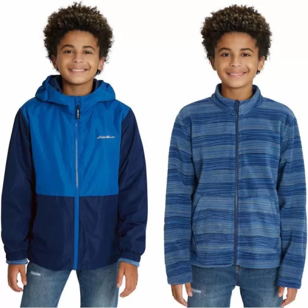 Eddie Bauer Kids Lightweight Lone Peak 3 in 1 Hooded Jacket as1 alpha l regular Navy BlueEddie Bauer Kids Lightweight Lone Peak 3 in 1 Hooded Jacket as1 alpha l regular Navy Blue