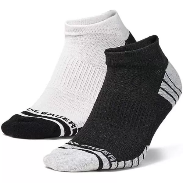 Eddie Bauer Mens Active Pro COOLMAX Low Socks  2 PackBlack