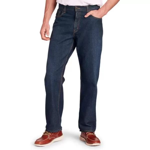 Eddie Bauer Mens Authentic Jeans  RelaxedDk Heritage