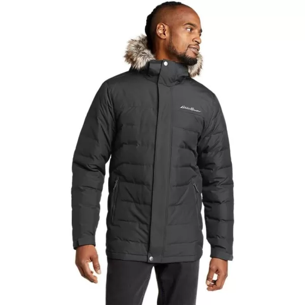 Eddie Bauer Mens Boundary Pass Down ParkaDark Smoke