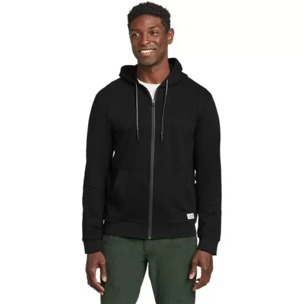 Eddie Bauer Mens Camp Fleece FullZip HoodieBlack