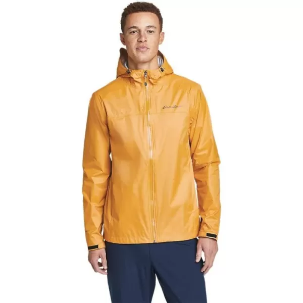 Eddie Bauer Mens Cloud Cap Rain JacketDk Marigold