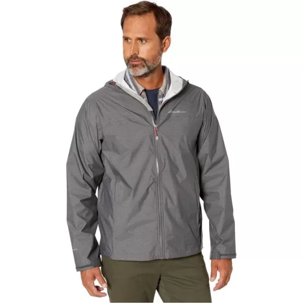 Eddie Bauer Mens Cloud Cap Rain JacketDk Smoke Htr